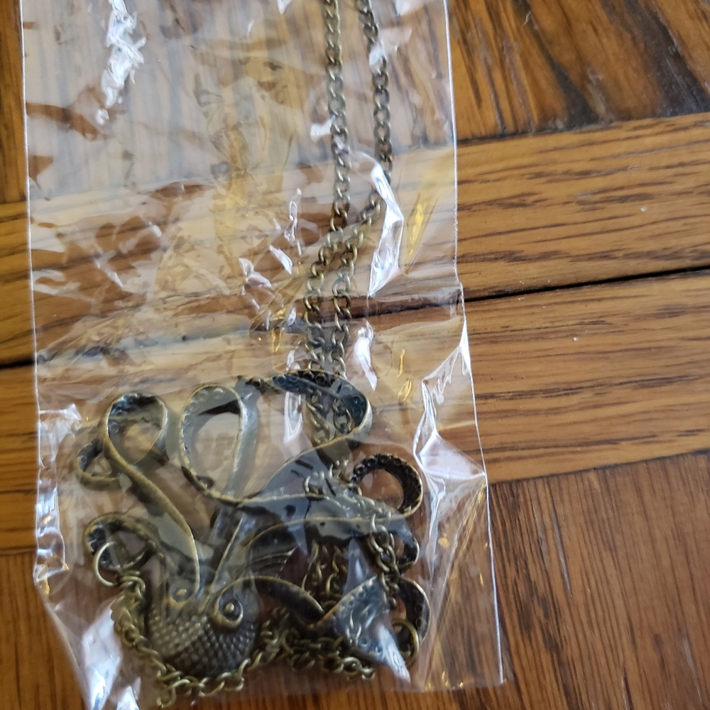 Octopus necklace
